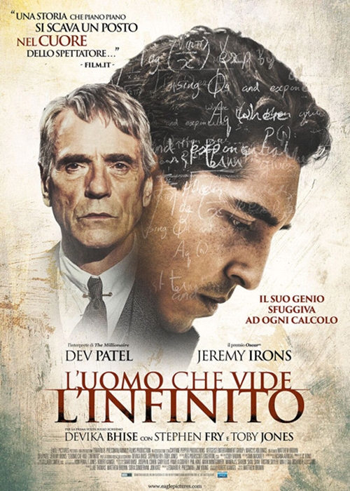 Locandina del film L'uomo che vide l'infinito