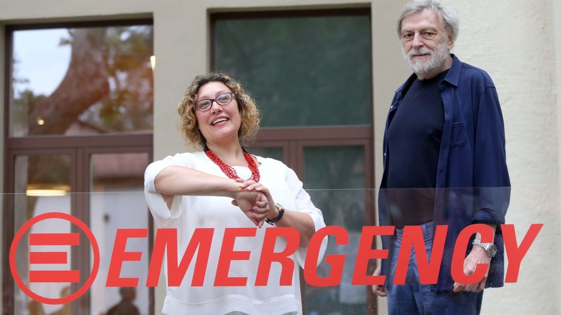 Rossella Miccio e Gino Strada
